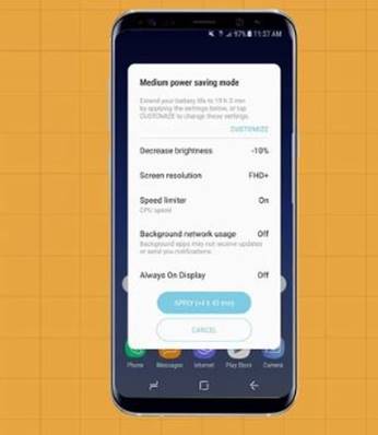 Power Saving Model on Android
