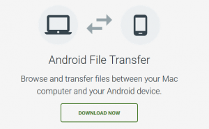 android file transfer not responding