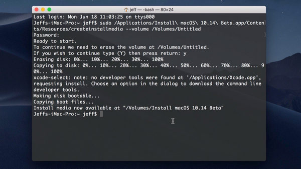bootable usb for mac bootcamp
