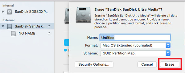 format usb on mac for windows and mac