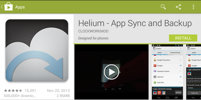 How to Use Helium Backup App | Free Downloads, Reviews and ...