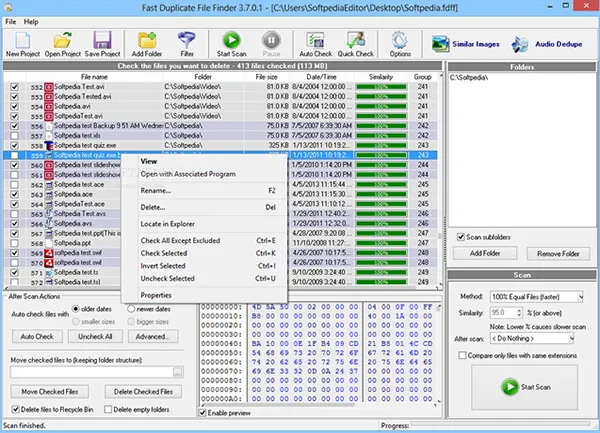 Fast Duplicate File Finder 