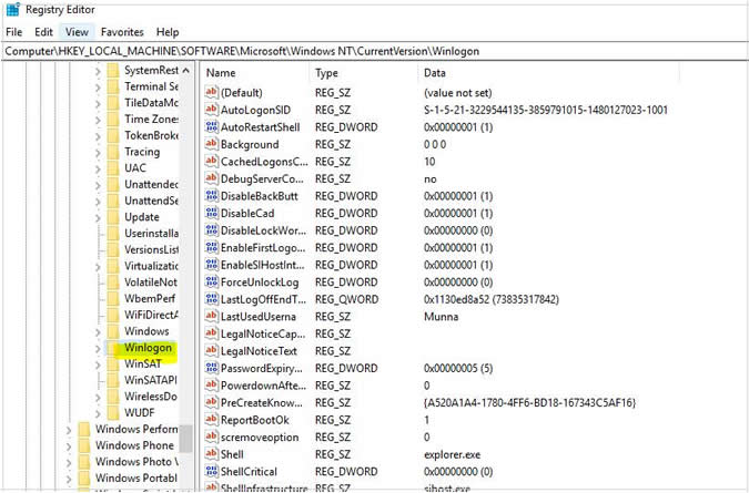 microsoft webmatrix publish settings registry key