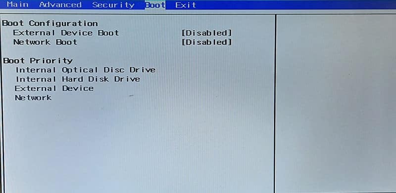 Load Sony Vaio BIOS menu