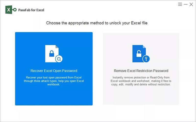 Обход пароля Excel с помощью PassFab для Excel