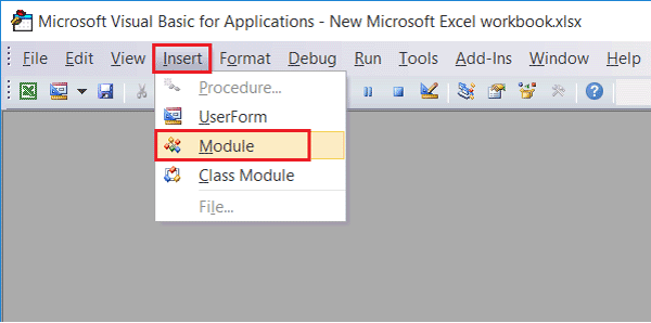 вставить модуль для удаления пароля excel 2006