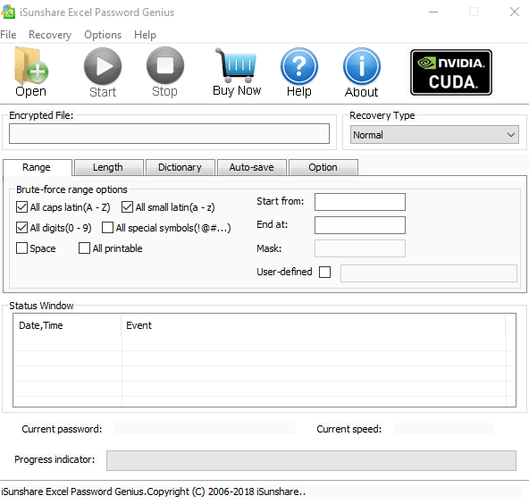 iSunshare Excel Password Genius