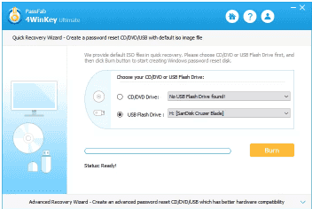 PassFab 4WinKey - №2 инструмент для сброса пароля Windows 7