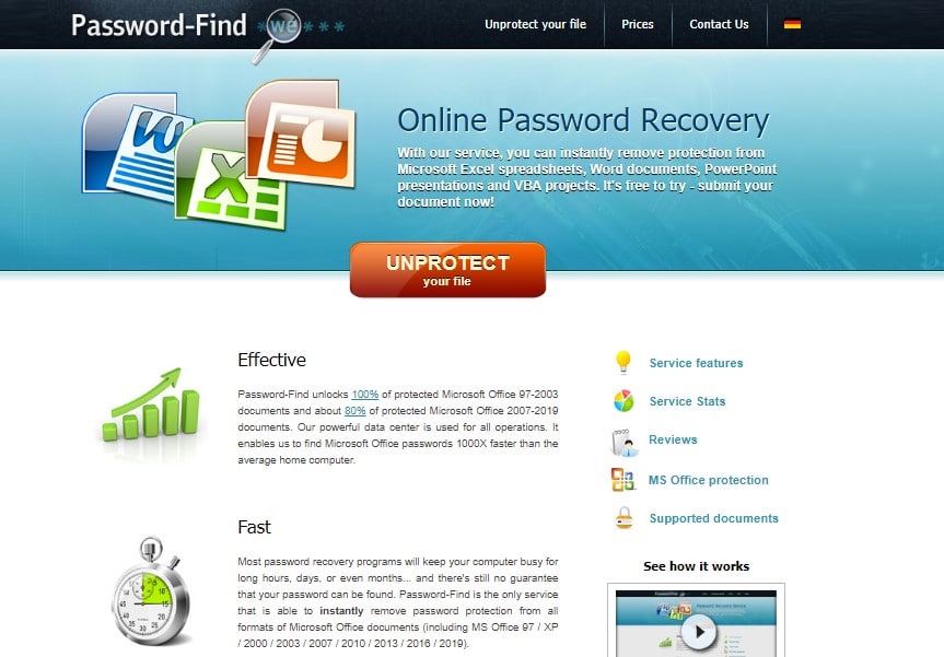 Password-find ms excel password breaker